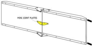 galvanized steel utility ramp kit