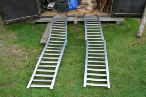 steel ramp parts