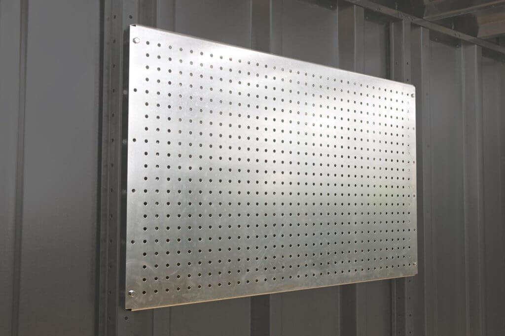 Steel Pegboard fits all of our containers Western Steel & Tube Ltd.