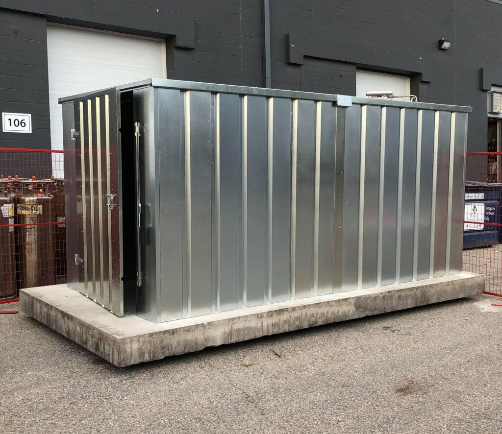 Galvanized Steel Storage Containers Western Steel Tube Ltd 