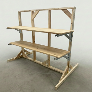 Storage Rack DIY Kit, 4 Arm Pack